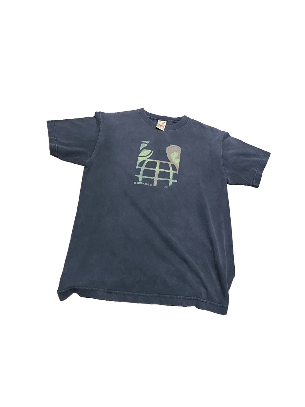 Grenade Y2K Mens Short Sleeve Graphic T-Shirt Size M Grunge Skater BMX